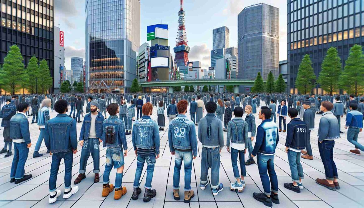 Denim Heroes Take Over Tokyo: A Fashionable Twist on Reality